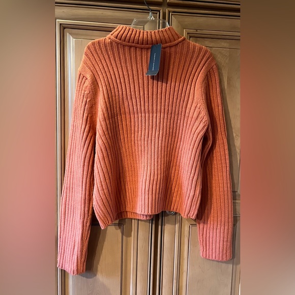 ⚡️NWT Tommy Hilfiger Cable Knit Mock Neck Sweater - Picture 4 of 8
